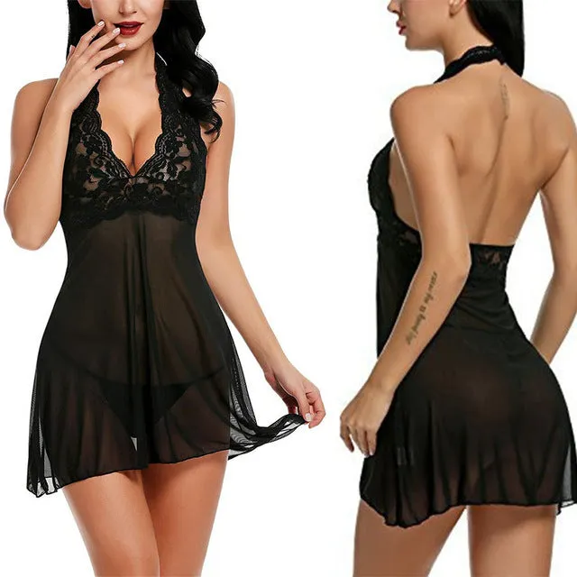 Athena Halter Nightgown