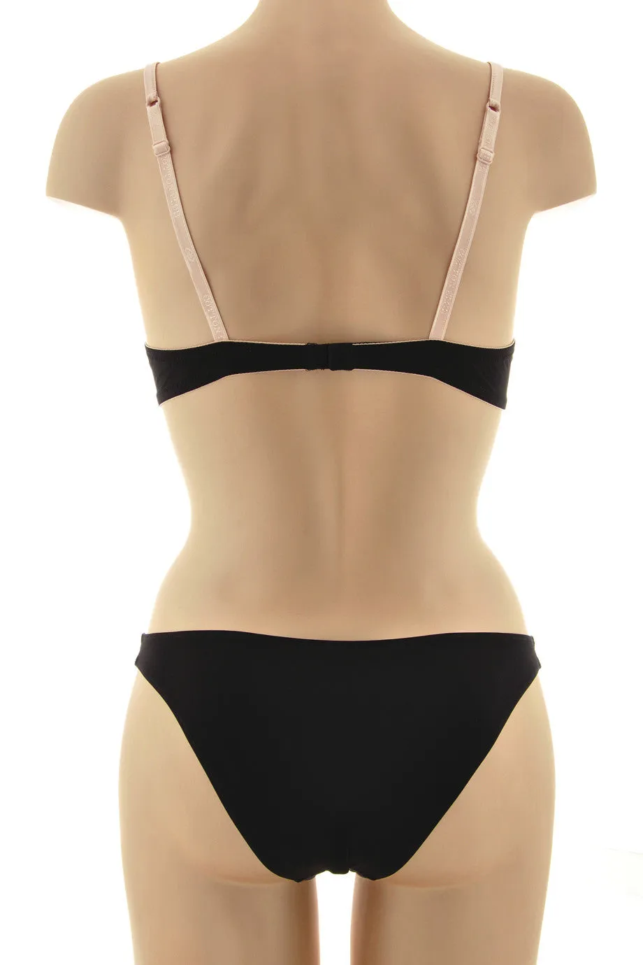 COTTON CLUB GEISHA Black Nude Briefs