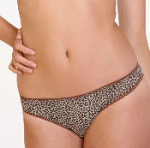 Couture Leopard Thong