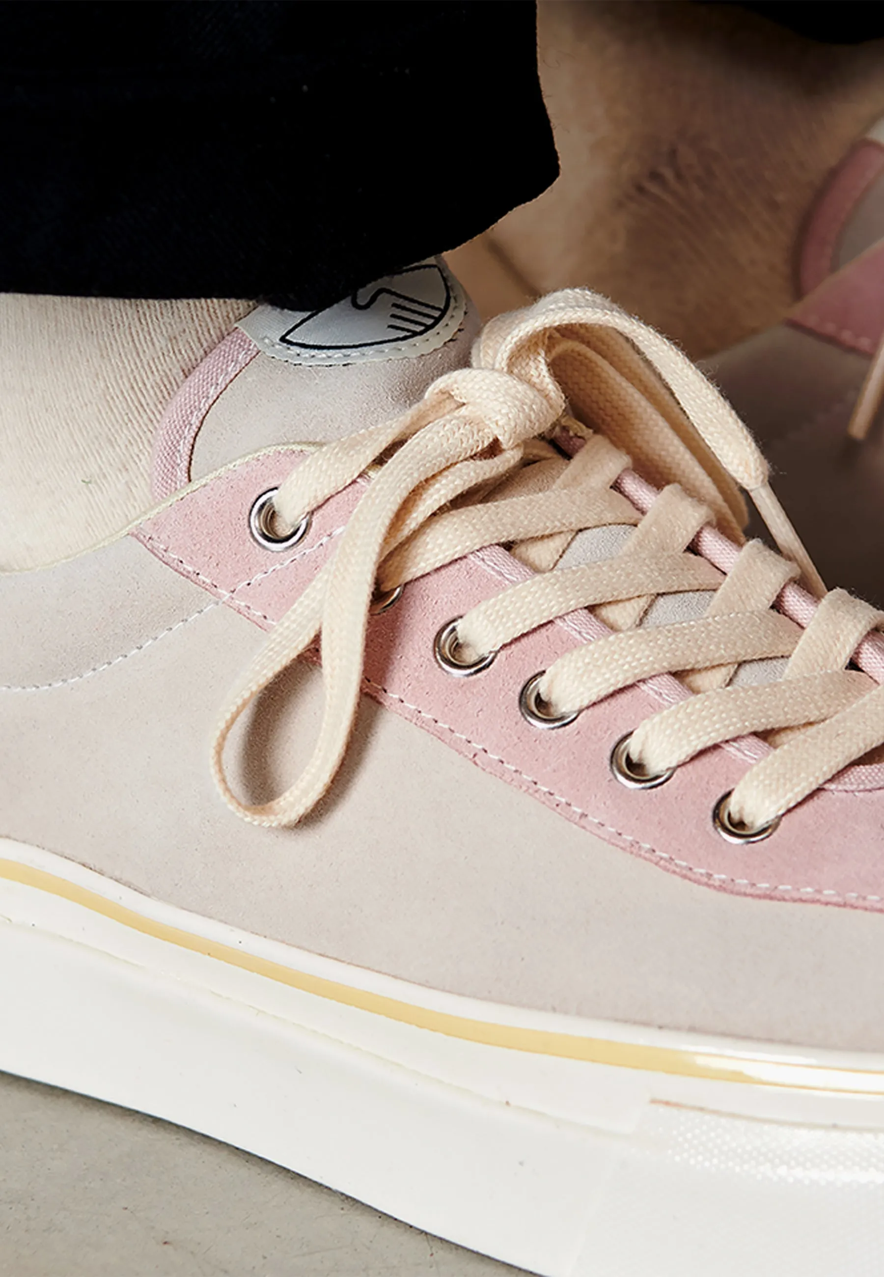 Dellow Suede - pastel mix