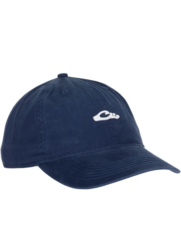 Drake cotton Twill Logo Cap in Navy by Drake