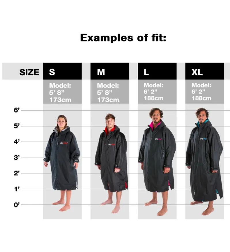 Dryrobe Advance Long Sleeve Changing Robe (ADULT)