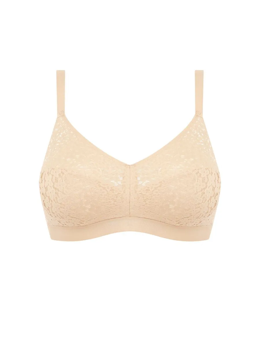 Easy Feel Norah Wirefree Support Bra - Golden Beige