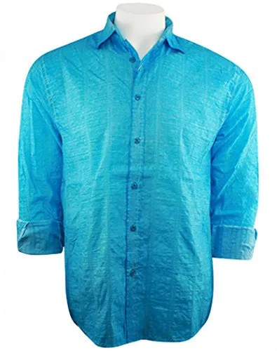 Envy Evolution - Paper Print, Button Front Lightweight Casual Men's Shirt