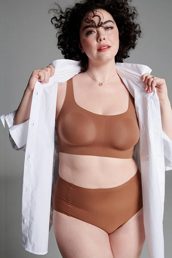 Evelyn & Bobbie Bobbie Scoop Bra --Shockingly Supportive, Wireless Comfort!