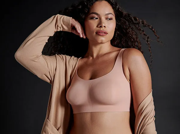 Evelyn & Bobbie Bobbie Scoop Bra --Shockingly Supportive, Wireless Comfort!