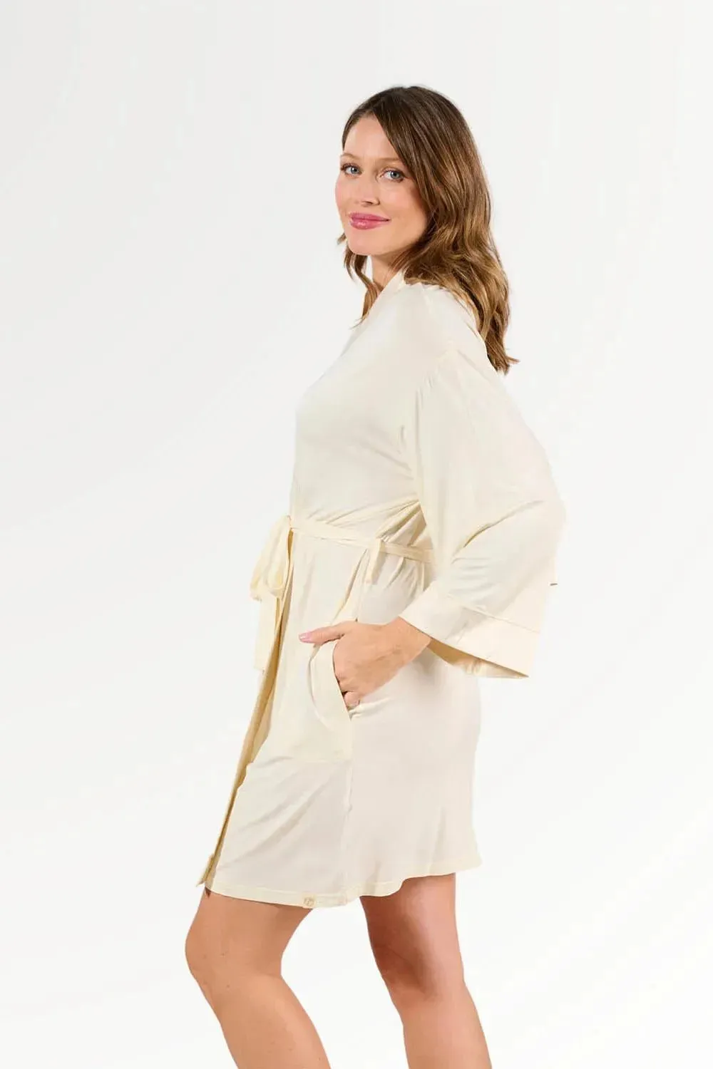 Faceplant Bamboo Kimono Robe