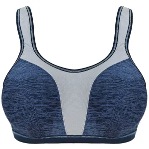 Freya Active Force Total Eclipse Blue Crop Top Sports Bra