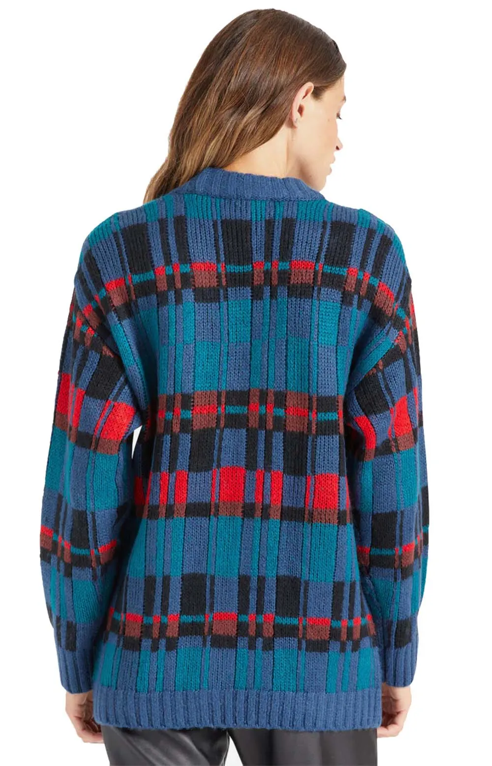 Grandpa Chic Ferriss Cardigan - Joe Blue