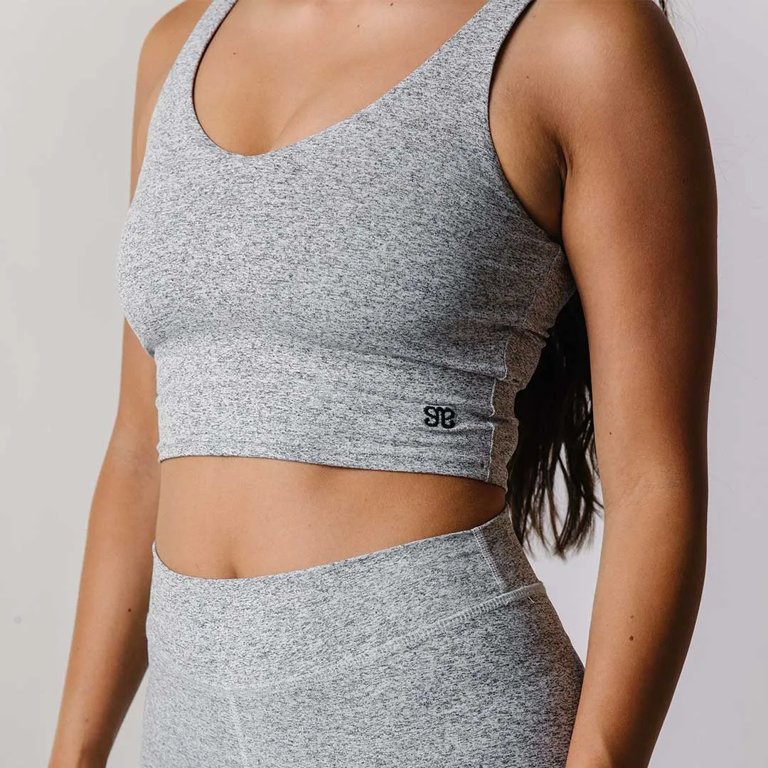 Heather Grey Focus Tank