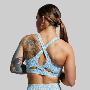 Helix Sports Bra (Blue Sea)