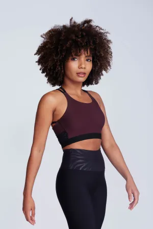 Ignite Sports Bra in Truffle