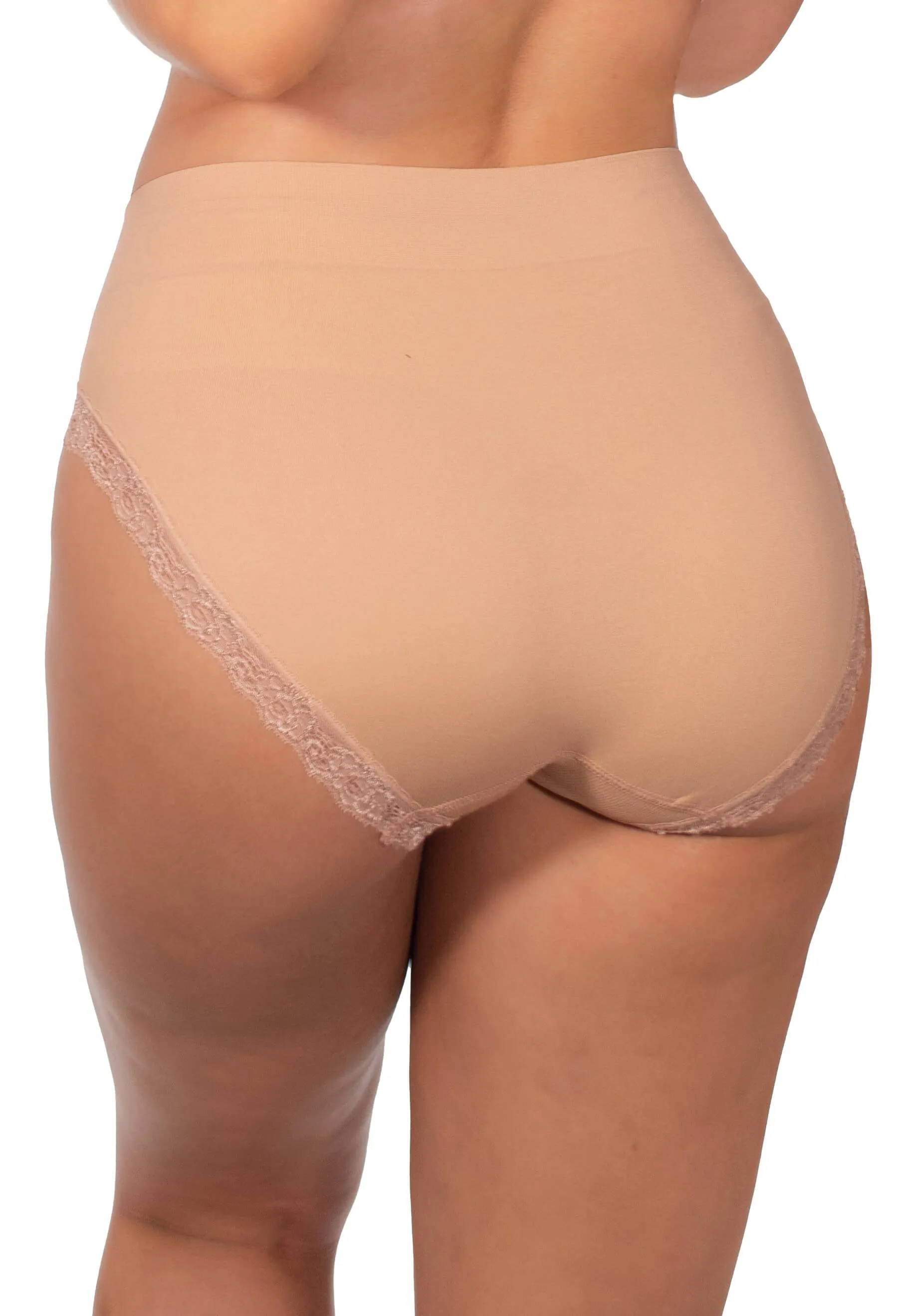 Invisible Lace Contour High Cut Brief - 7 Pack