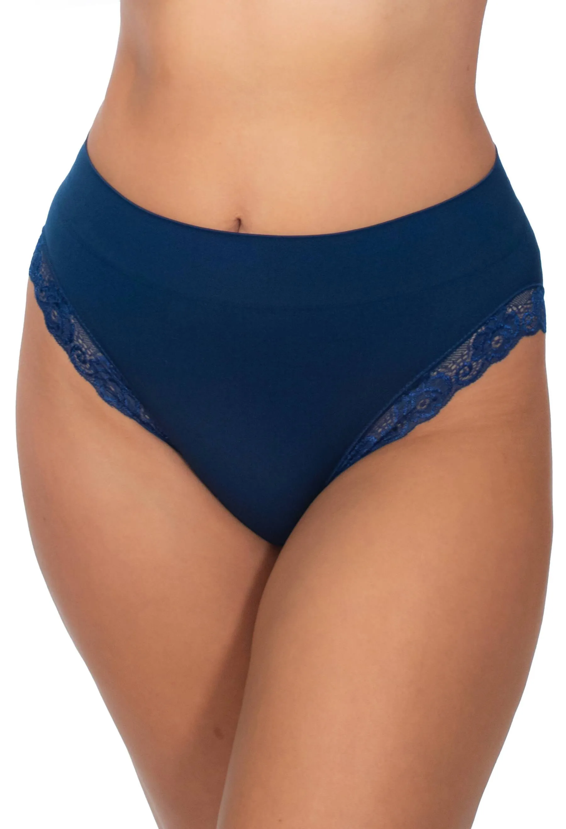 Invisible Lace Contour High Cut Brief - 7 Pack