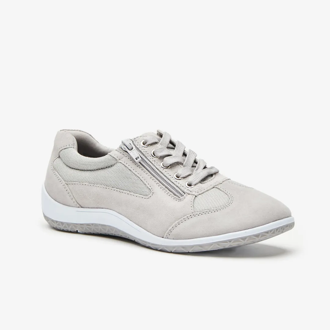 Jaycee Suede Lace Up Trainers