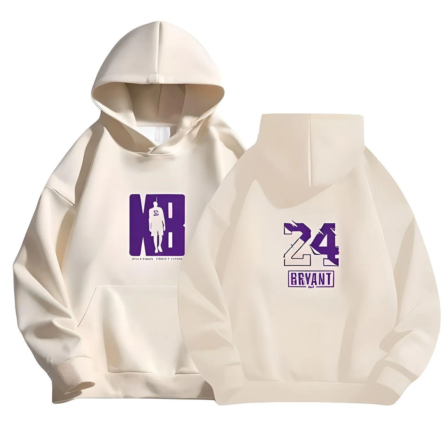 KB 24 Basketball Hoodie Trend Casual Hoodie Essential Hoodie S-3XL