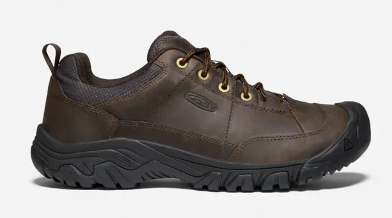 Keen Men's Targhee III Oxford Dark Earth/Mulch Wide 1023288