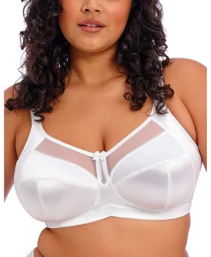 Keira plus size bralette, GD6093 Goddess, white