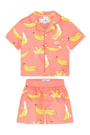 Kids Pyjama Set in Cool Bananas