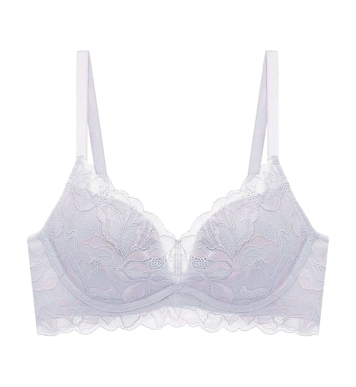 Magnolia Lace Wired Push Up Deep V Bra