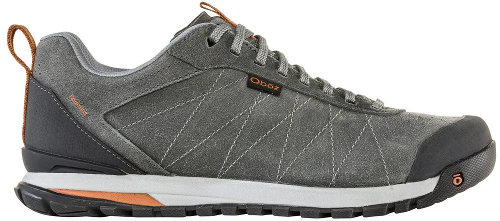 Oboz Men's Bozeman Low Leather Charcoal 74101CHAR