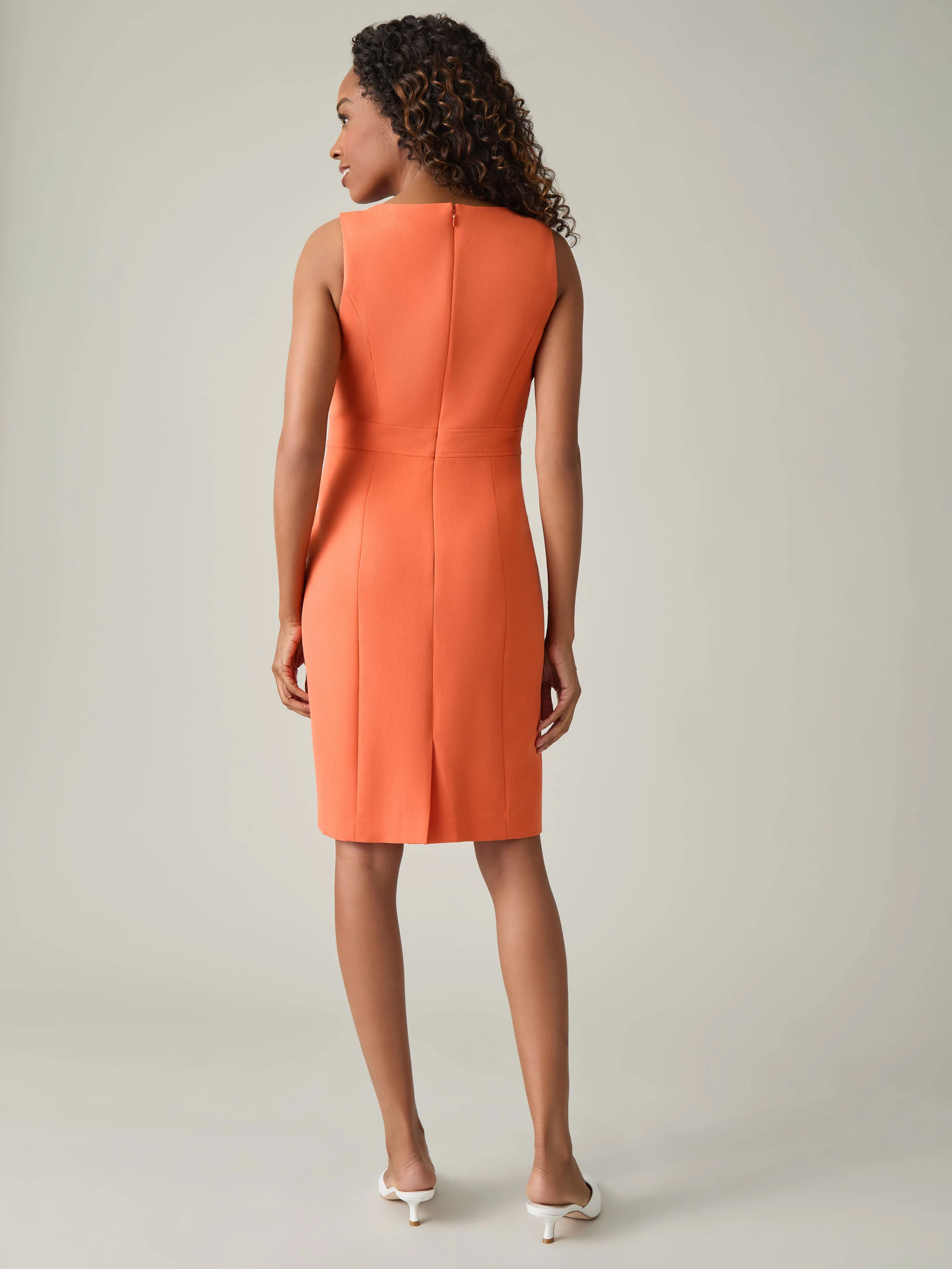 Plus Grace Dress, Iconic Stretch Crepe