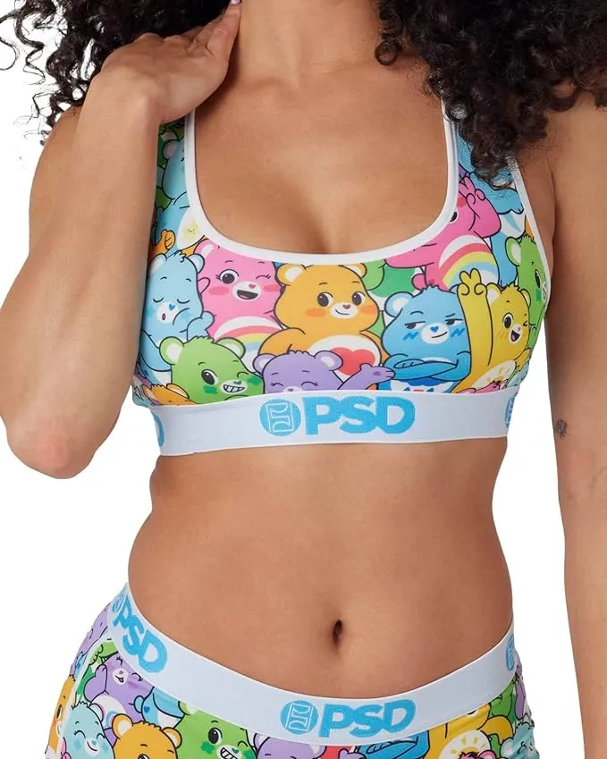 PSD Women's Care Bears Crew Sports Bra