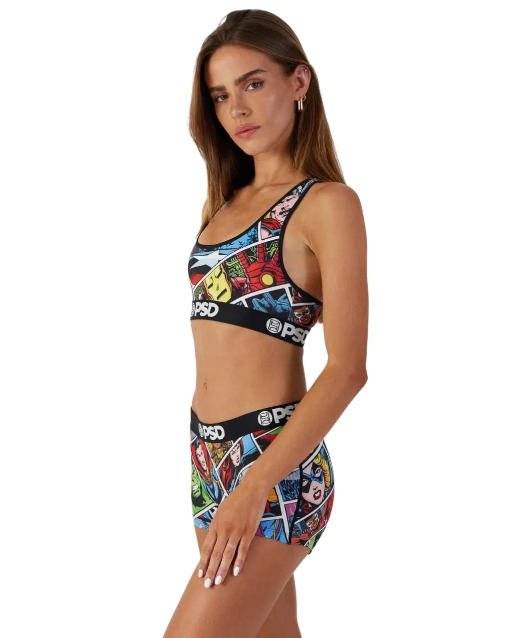 PSD Women's Marvel Comics Sports Bra