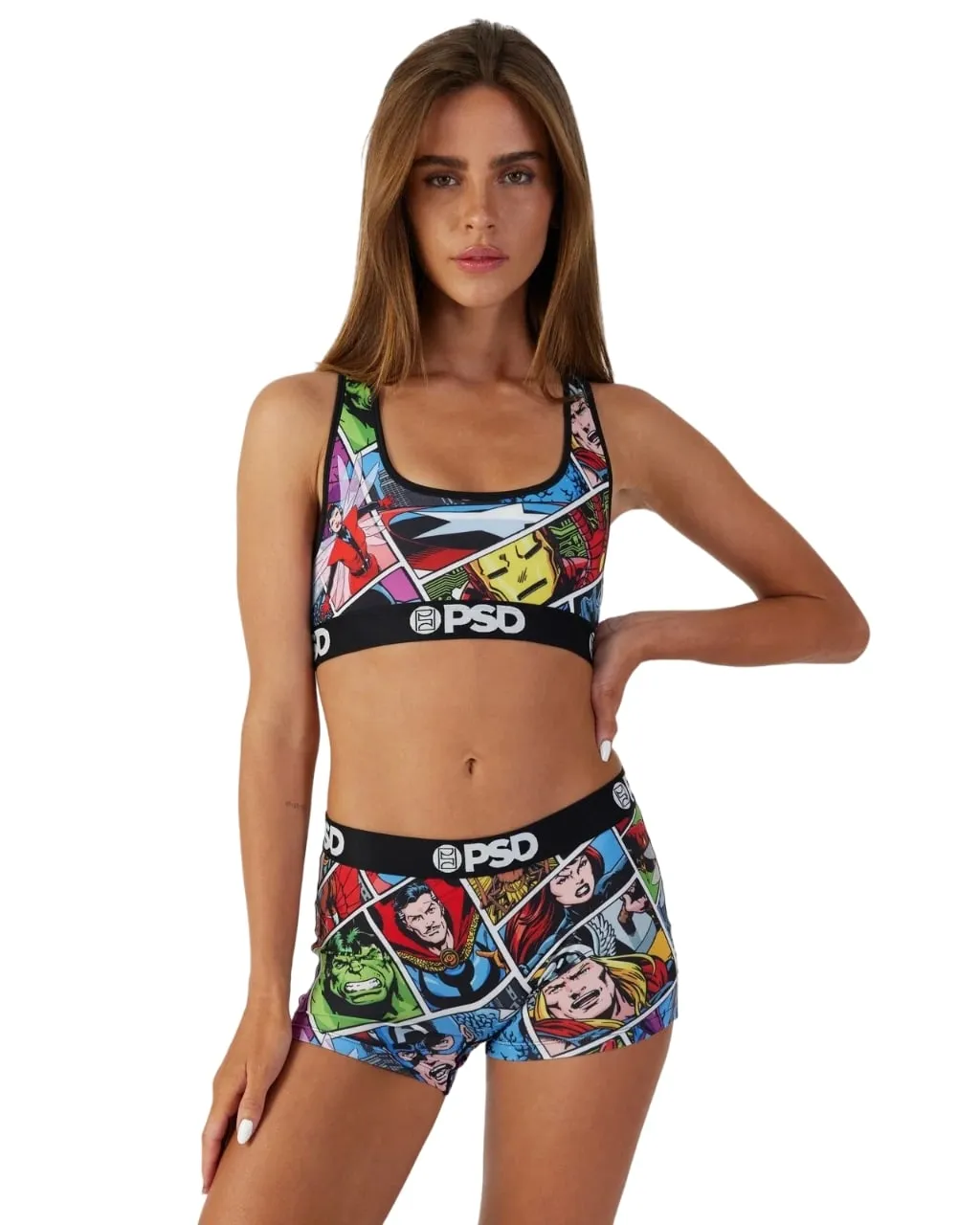 PSD Women's Marvel Comics Sports Bra