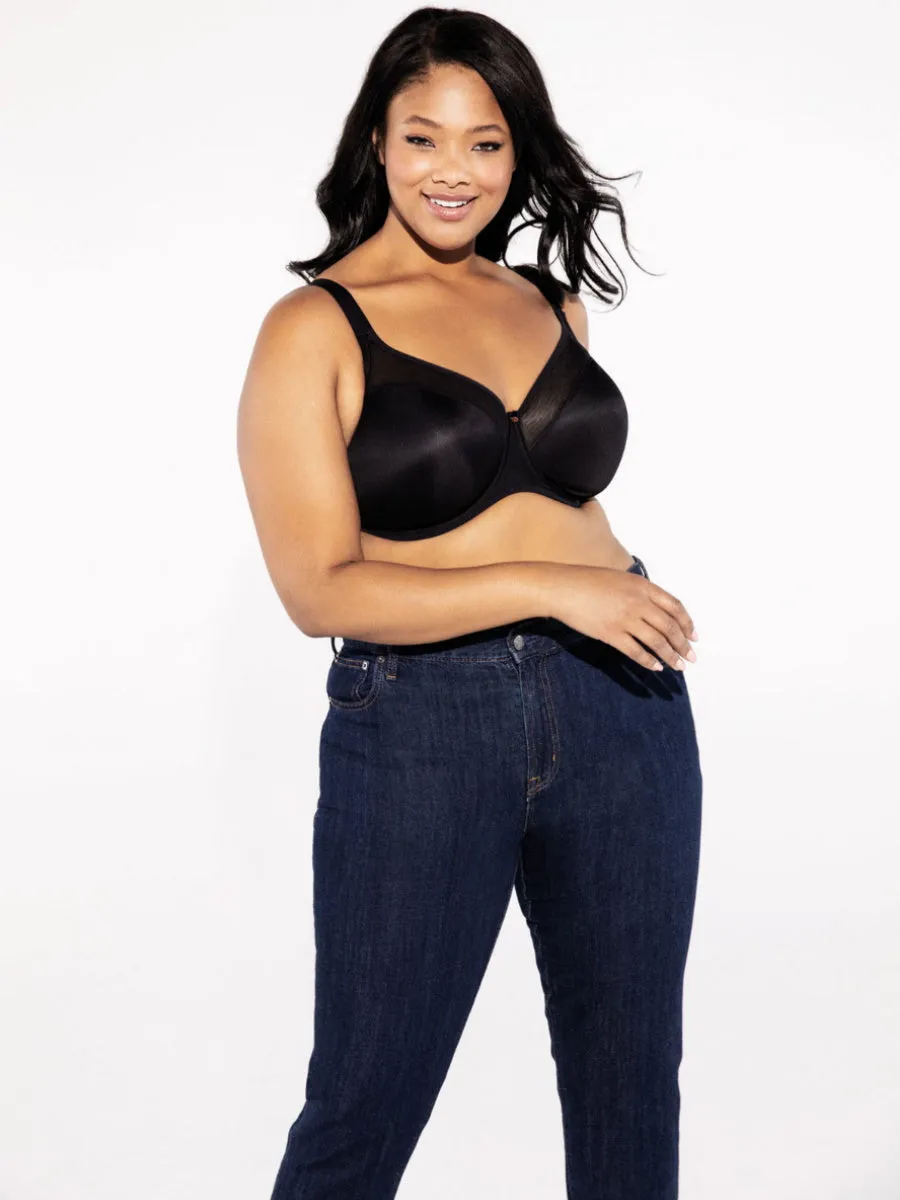 Smooth Moulded T-Shirt Bra - Black