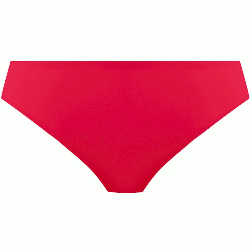 Smoothease Seamless Invisible Stretch Thong Red - Fantasie