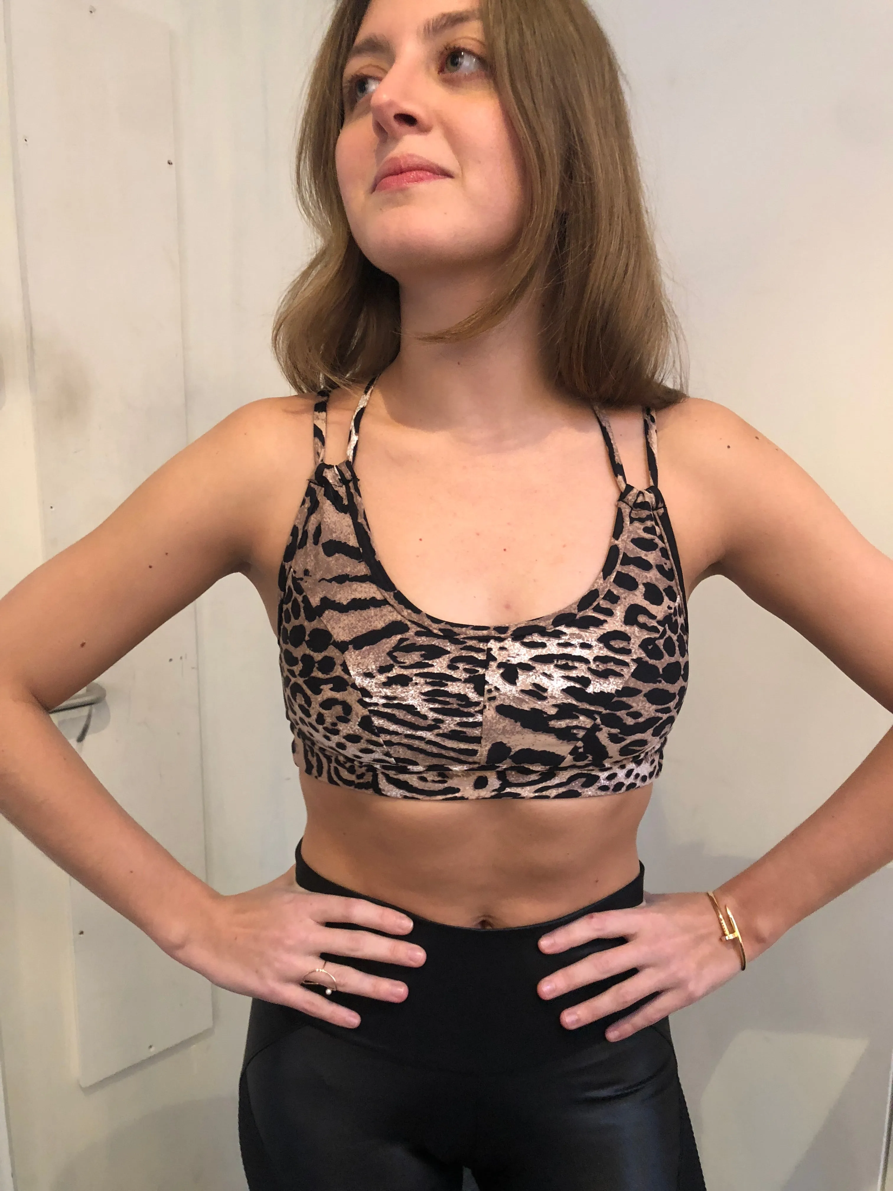 STEF CROP TOP LEOPARD