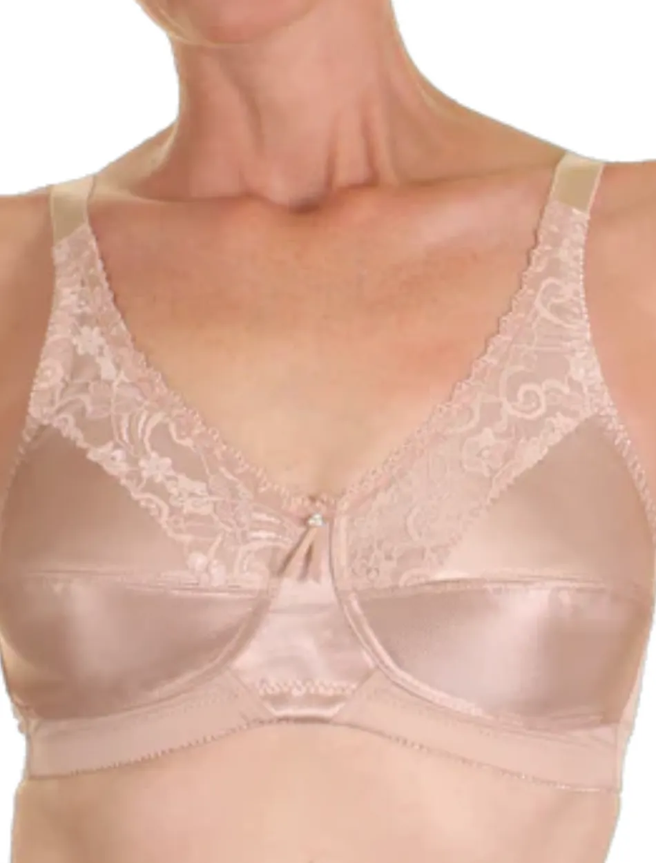 Trulife Barbara Bra, Latte | Latte Trulife Mastectomy Bras