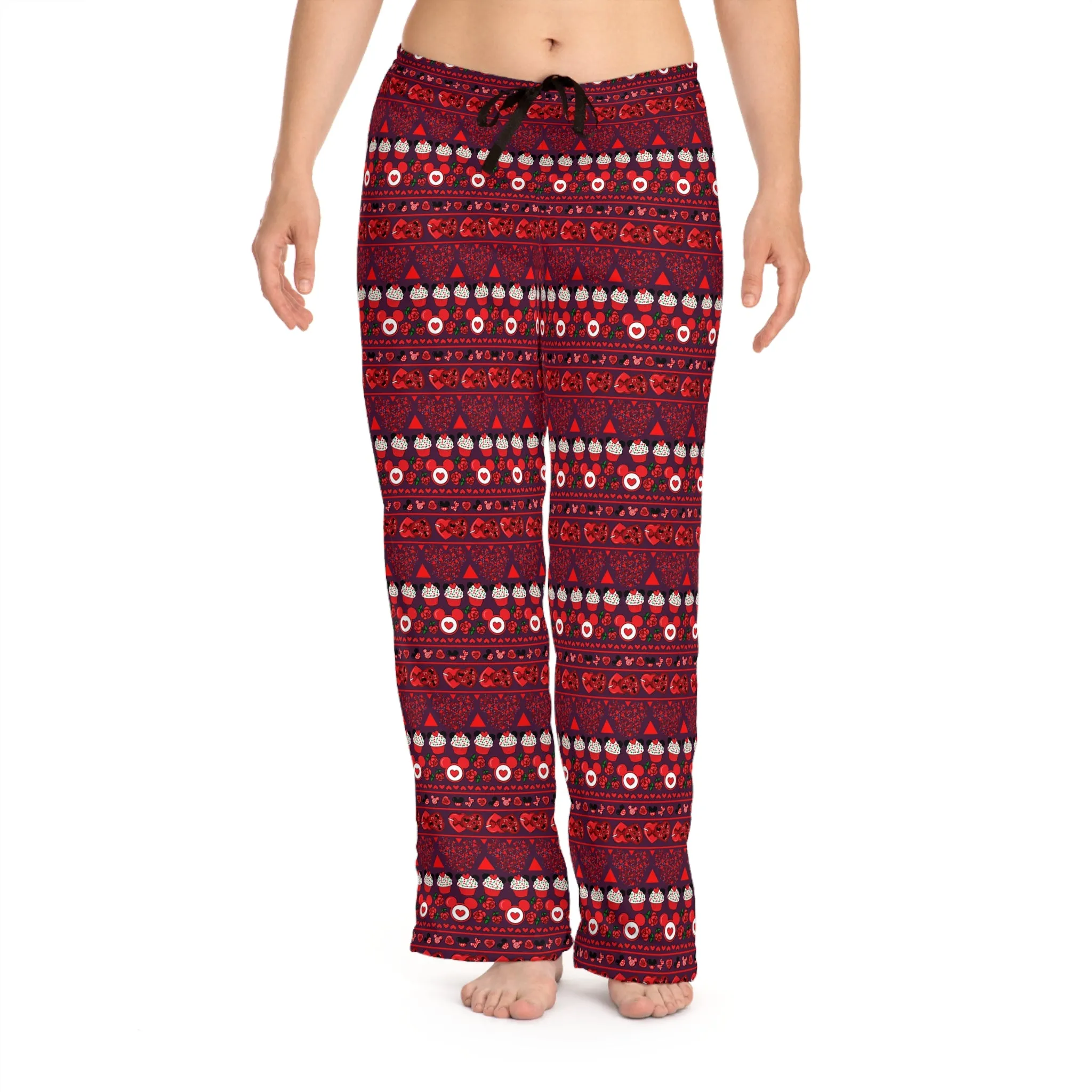 Valentines Day Line Women's Pajama Pants