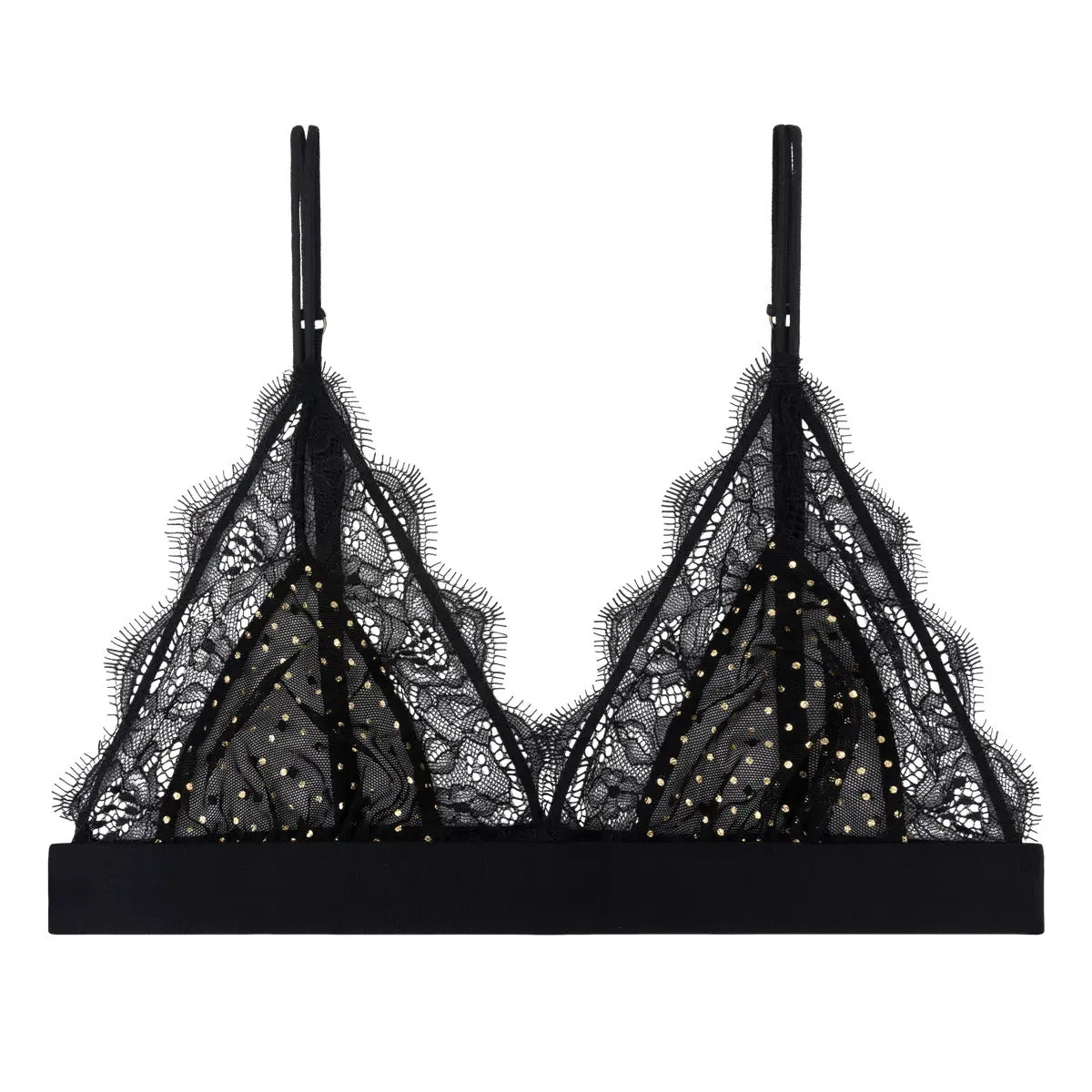 Wild Rose & Love Lace Set in Black